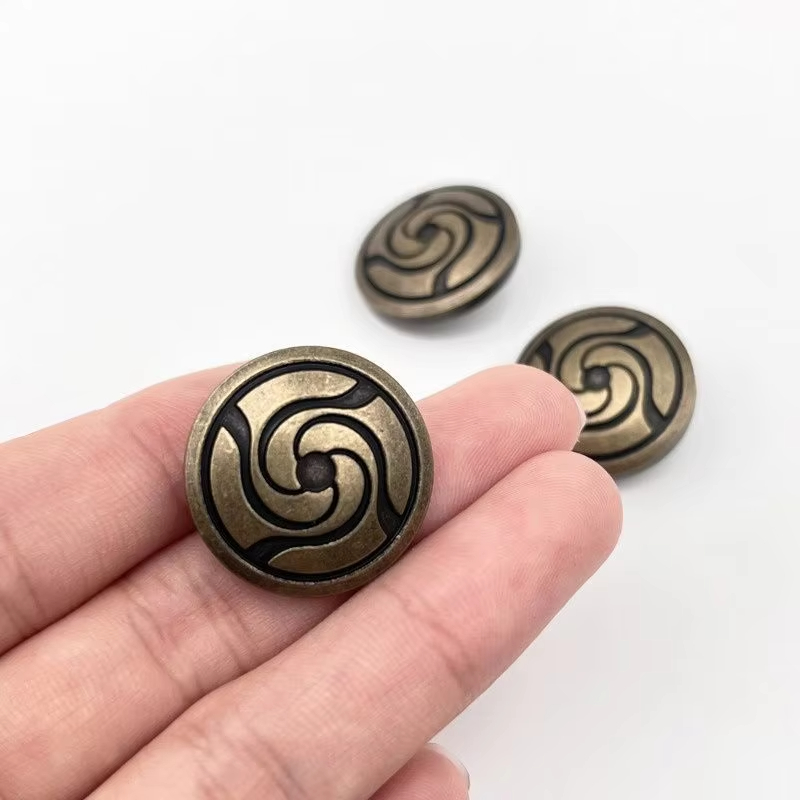 Vintage Collectible Accessories - 1/2/3/4 ชิ้นปุ่มอนิเมะ ปุ่มวินเทจ กระเป๋าเป้สะพายหลัง เสื้อผ้า อุปกรณ์เสริม