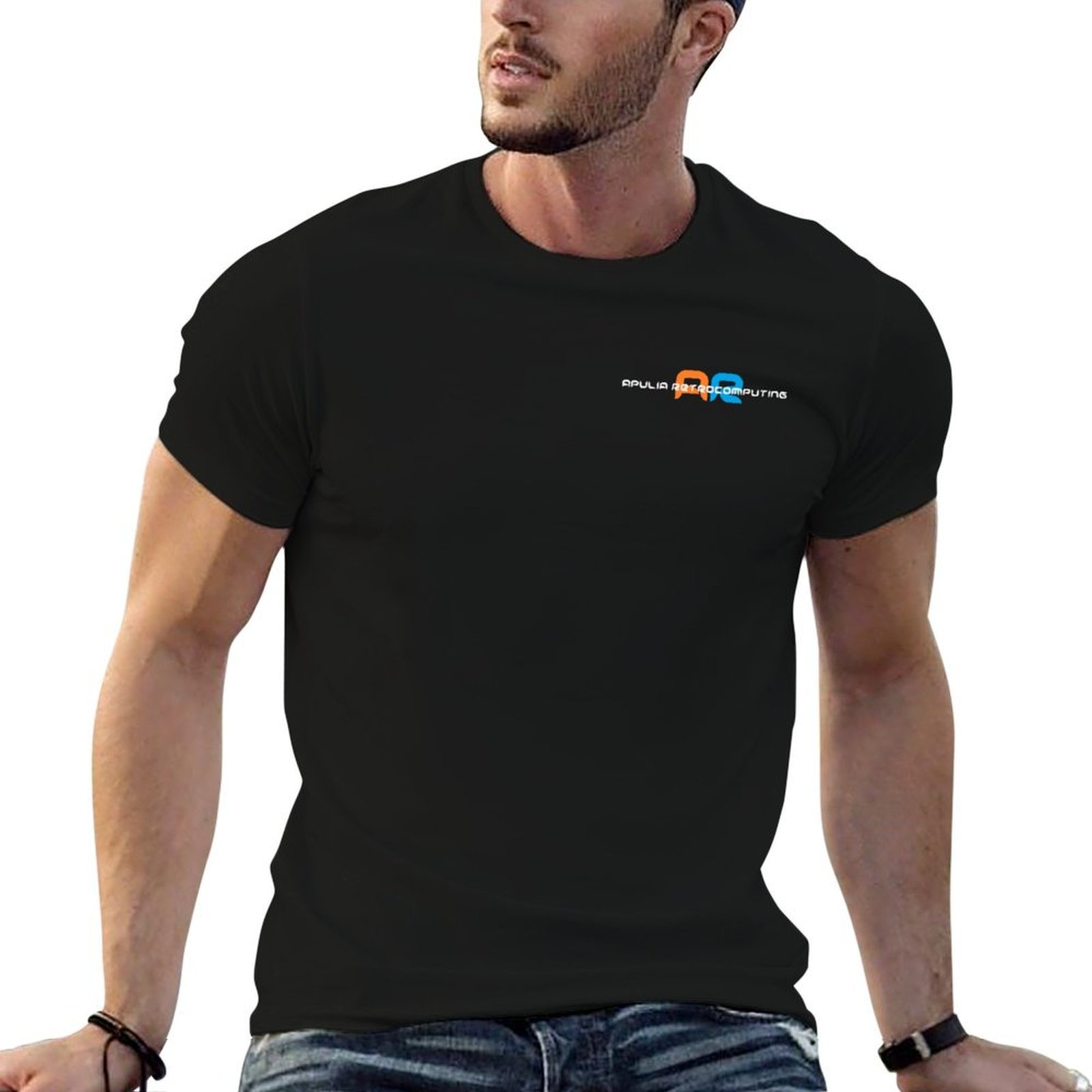Collectible Vintage T Shirts - เสื้อยืดลายโลโก้คอลเลคชั่นสีดำ เสื้อผ้าอนิเมะ เสื้อผ้าวินเทจสำหรับผู้ชาย