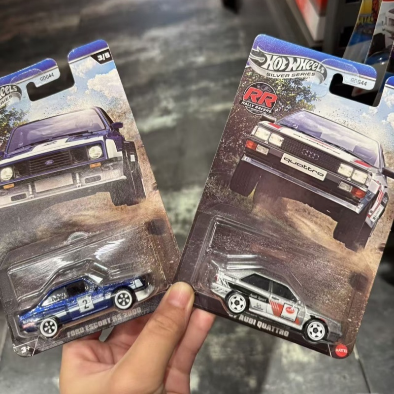 Vintage Collectible Hot Wheels - รถโมเดลฮอตวีลส์ ไดแคสท์ รุ่น GDG44S ซิลเวอร์ซีรีส์ ซัมมิท