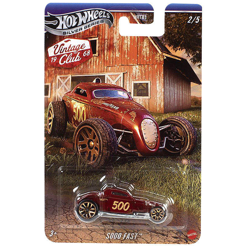 Vintage Collectible Hot Wheels - รถโมเดลของเล่นสะสม ฮ็อตวีลส์ ซิลเวอร์เลเบล คลาสสิค วินเทจ มัสแตง