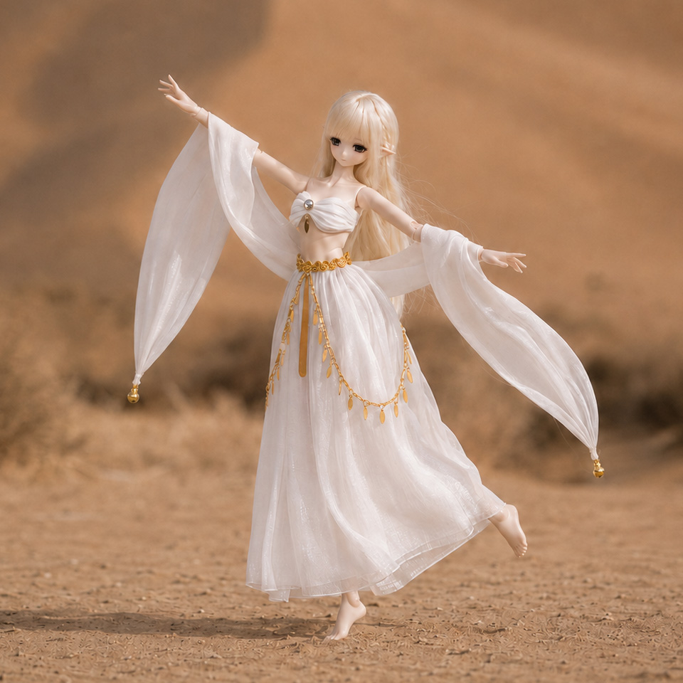Vintage Collectible Accessories - ชุดเดรสเทพีกรีกสไตล์วินเทจสำหรับตุ๊กตา Azone M สำหรับ Blythe 1/6