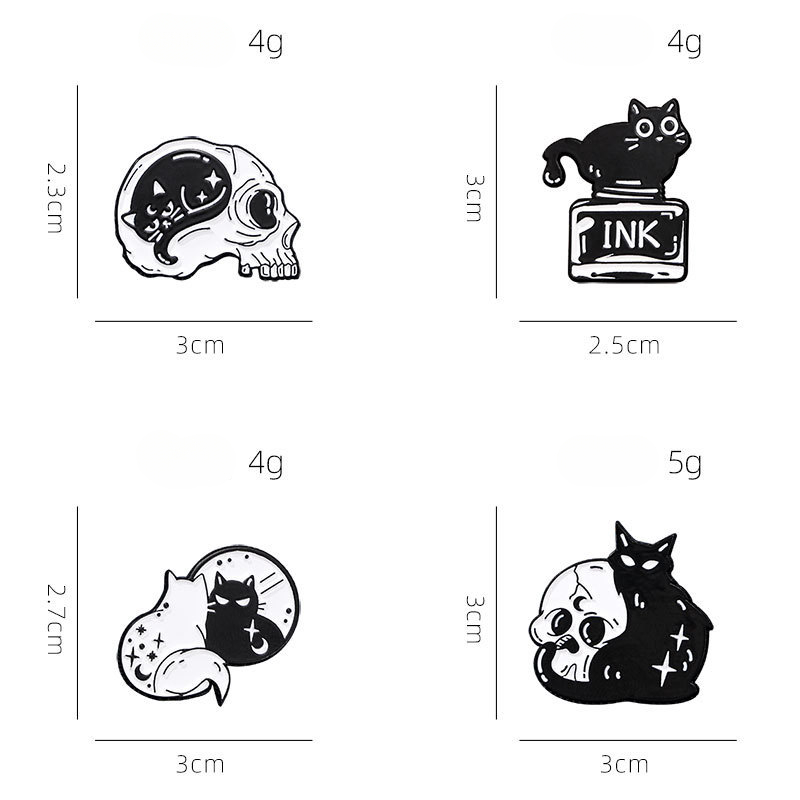 น่ารัก Black Cat คอลเลกชันพืชก - Collectible Vintage Brooches บทวิจารณ์และราคา