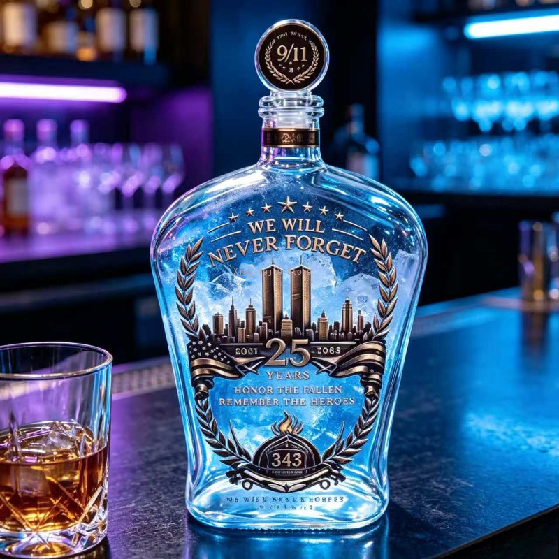 ขวดเหล้าแก้วลายนูนสไตล์วินเทจ, - Vintage Collectible Liquor Bottles บทวิจารณ์และราคา
