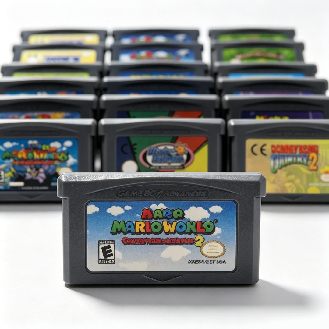ตลับเกม GBA รุ่น EUR และ USA ส - Vintage Game Collection บทวิจารณ์และราคา