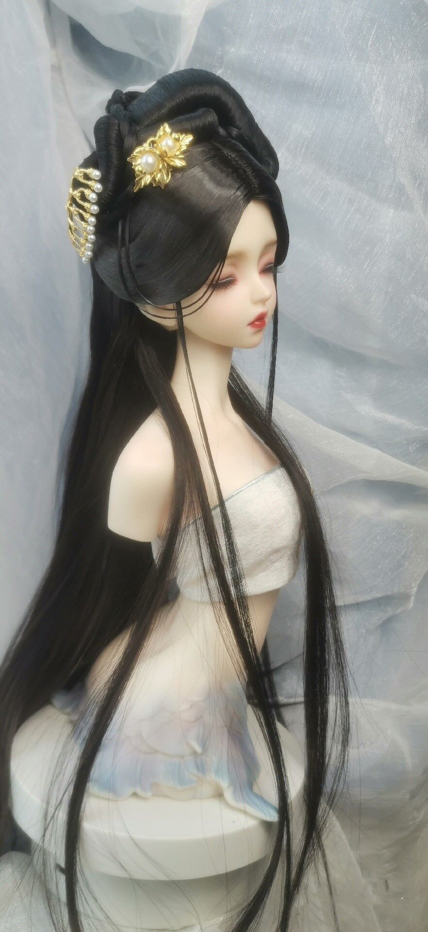 วิกผมตุ๊กตา BJD 1/4 1/3 แบบจีน - Vintage Collectible Accessories บทวิจารณ์และราคา
