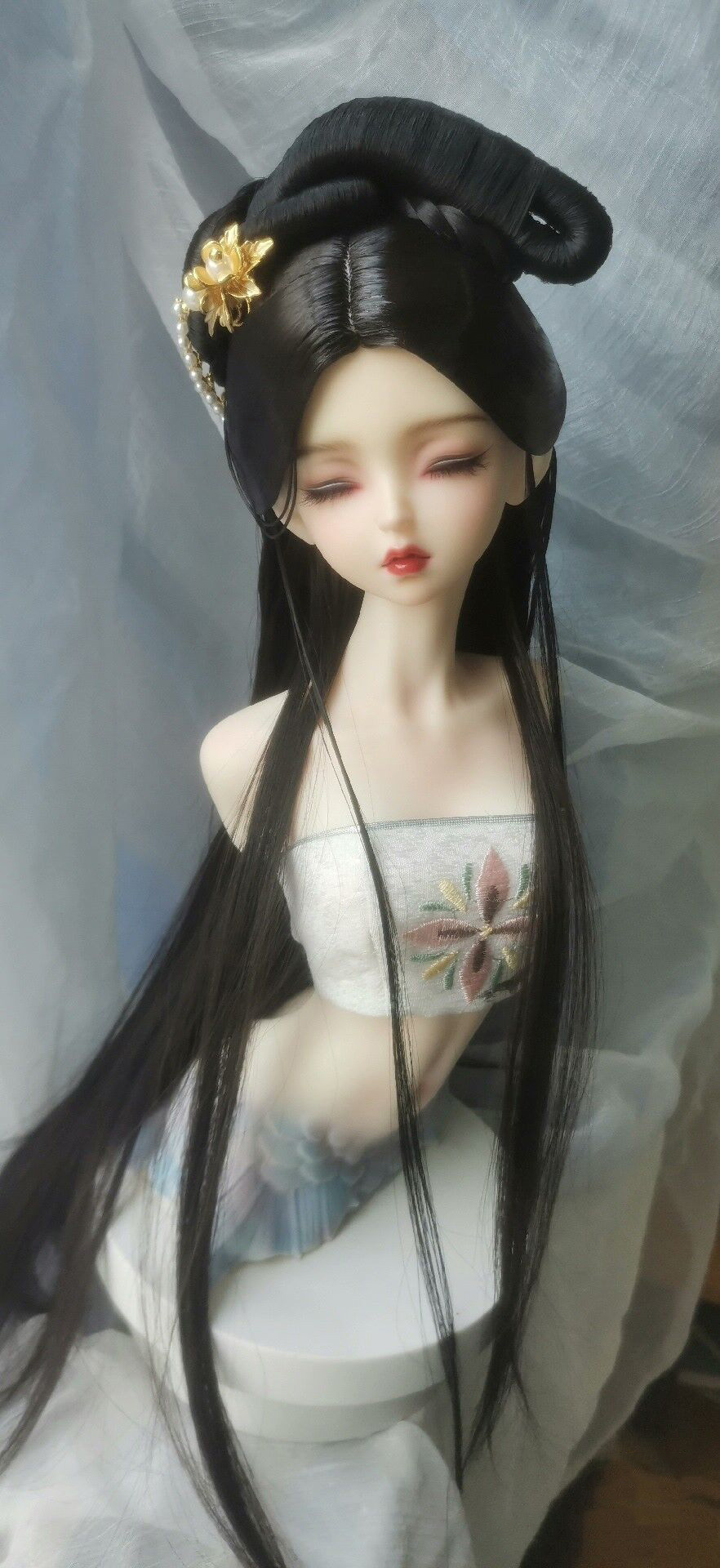 วิกผมตุ๊กตา BJD 1/4 1/3 แบบจีน - Vintage Collectible Accessories บทวิจารณ์และราคา