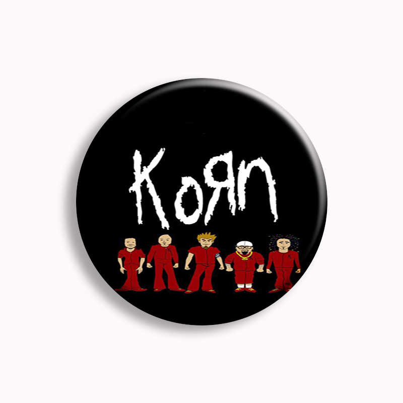 Hip Hop Korn เพลง Rock Band คล - Collectible Vintage Brooches บทวิจารณ์และราคา
