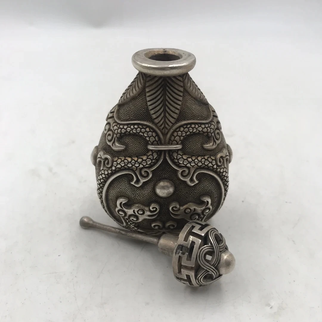 ขวดสูบยาสูบทองเหลืองสีขาวแบบจี - Vintage Collectible Bottles บทวิจารณ์และราคา