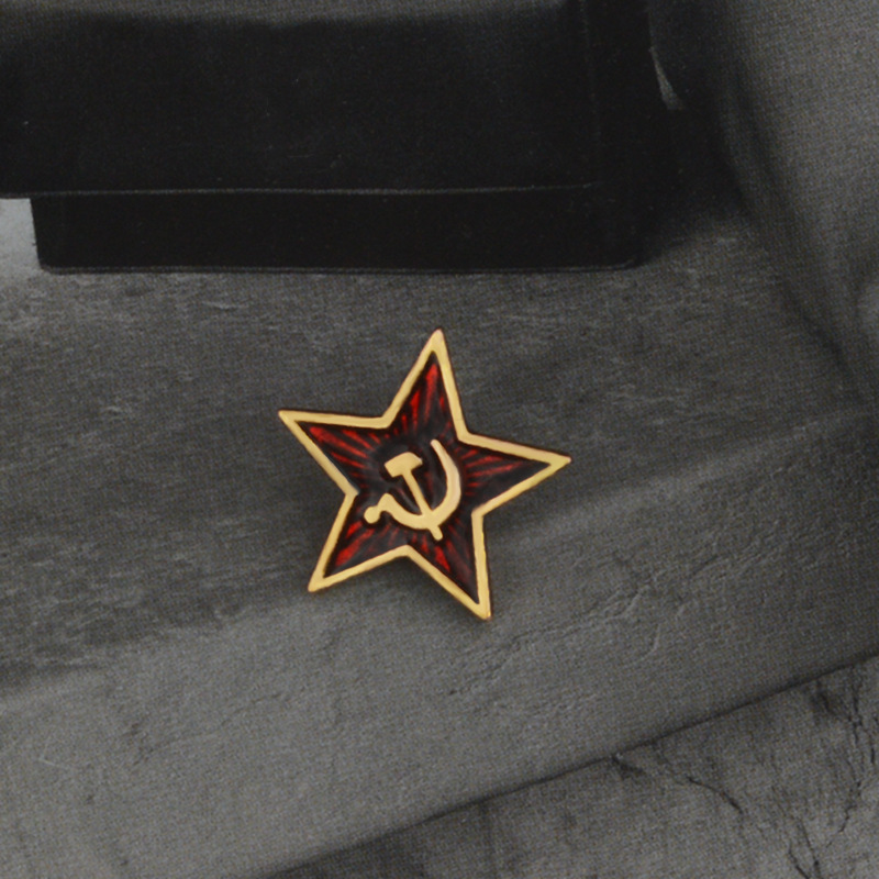 USSR Red Star Badge Lapel Pins - Collectible Vintage Brooches บทวิจารณ์และราคา