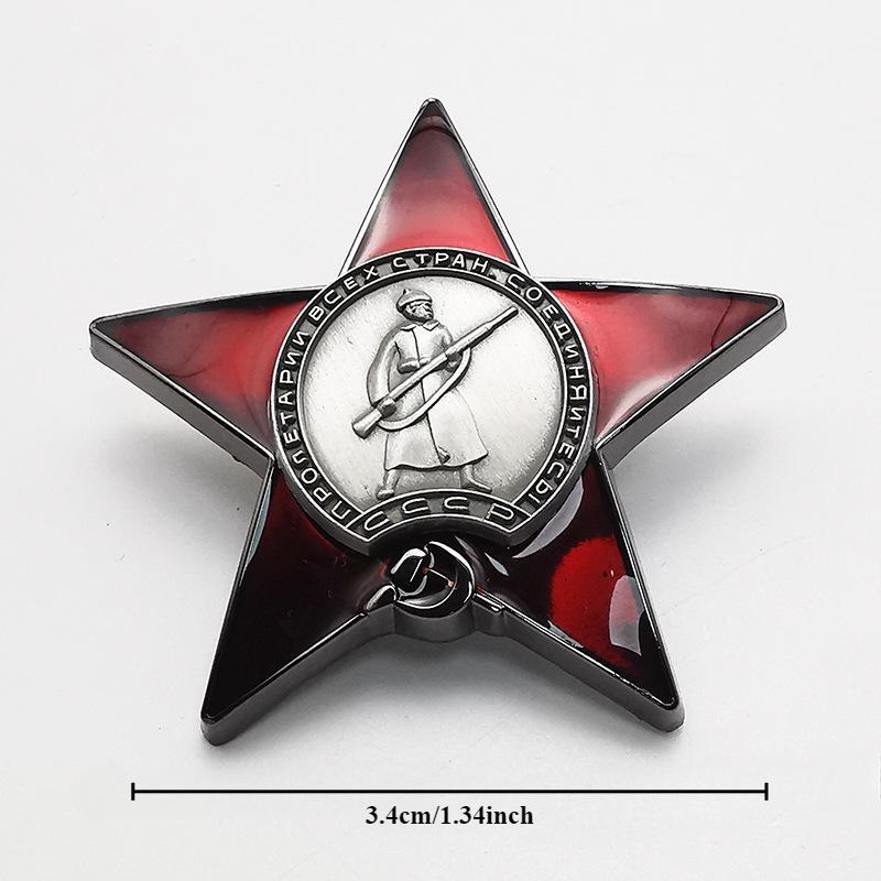 เข็มกลัดรูปดาวสีแดง 1 ชิ้น สไต - Collectible Vintage Brooches บทวิจารณ์และราคา